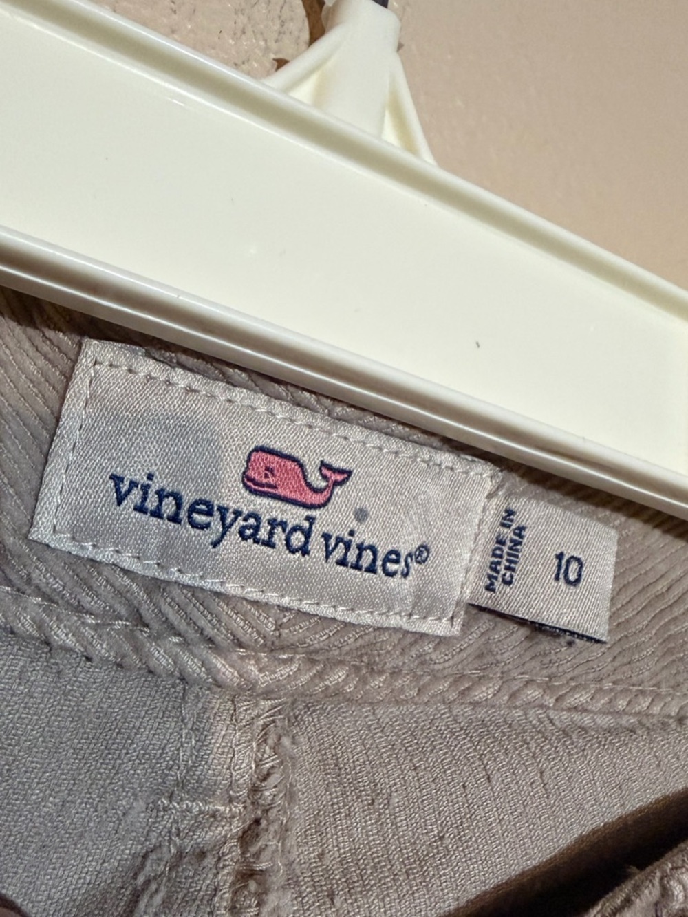 Vineyard Vines khaki Corduroy Skinny Pants - Picture 2 of 6